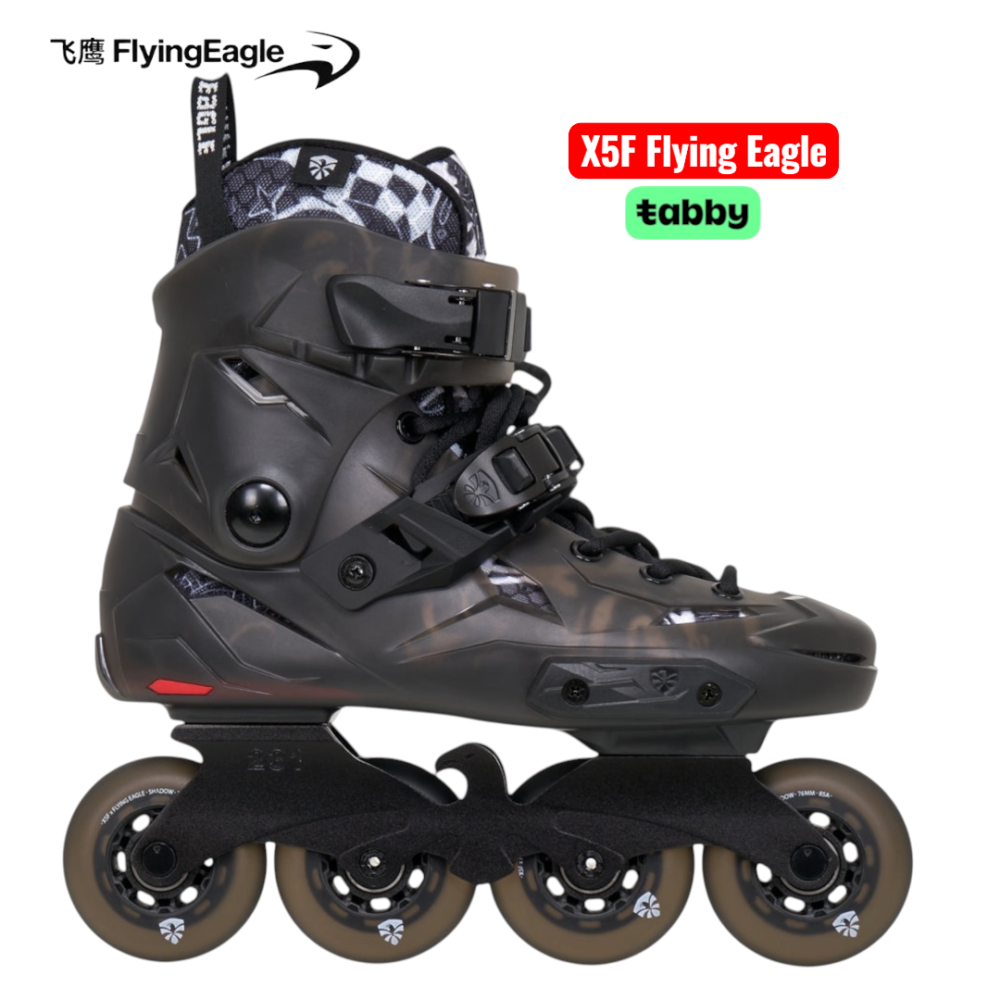 Flying Eagle X5F Spectre Freeskates-Black
